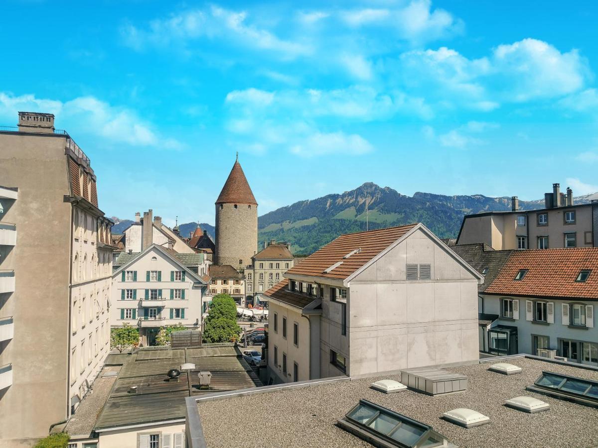 Hotel Des Alpes Bulle Center Экстерьер фото